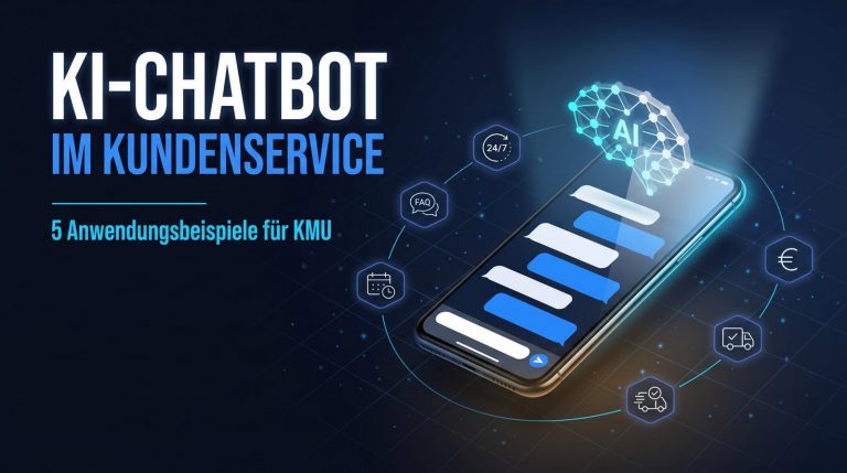 KI-Chatbot im Kundenservice: 5 Anwendungsbeispiele für KMU