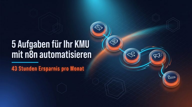 5 Aufgaben, die Ihr KMU jetzt mit n8n automatisieren kann